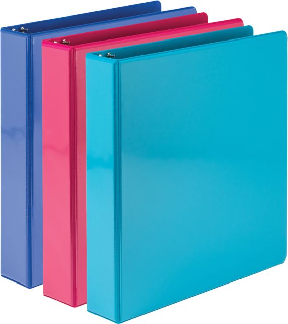 BINDER 1.5IN DRBLVIEW FASH AST